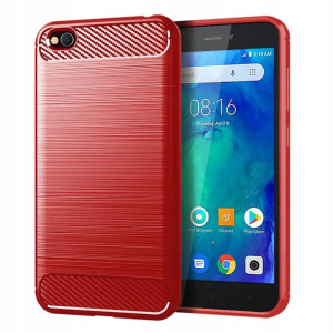 Ipaky Drawing Carbon Xiaomi Redmi Go Czerwone