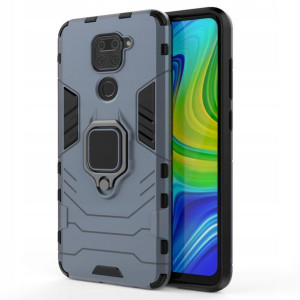 Ring Armor hybrydowe etui Redmi Note 9 Niebieskie