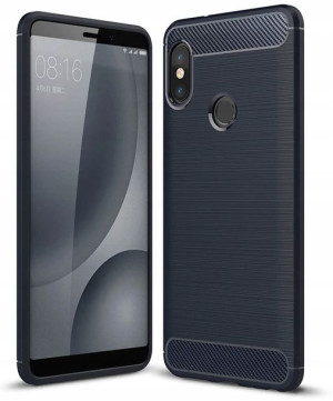 Ipaky Slim Carbon Xiaomi Redmi Note 6 PRO NIEBIESK