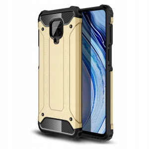 Hybrid Armor etui Xiaomi Poco M3 Redmi 9T złote
