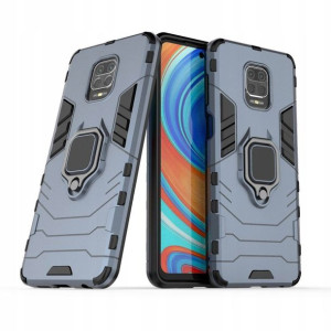 Ring Armor hybrydowe etui Redmi Note 9S 9 Pro Nieb
