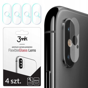 3MK FlexibleGlass Lens Szkło aparat iPhone X