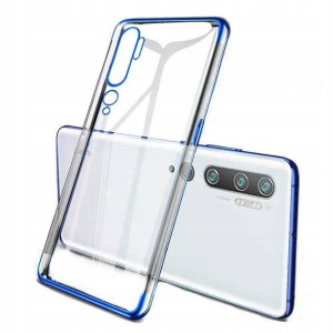 Clear Color żelowe Etui Xiaomi Mi Note 10 Niebiesk