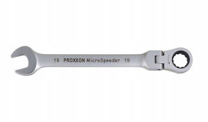 Klucz płasko-oczkowy 19 mm PROXXON MicroSpeeder - z przegubem