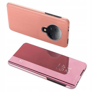 Clear View etui klapka Xiaomi Poco F2 Pro Różowe