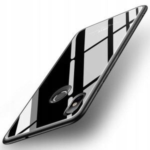 MSVII ze szkła cienkie Etui Xiaomi Mi8 SE Czarne