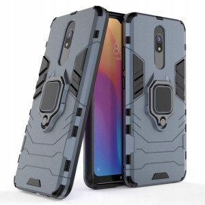 Ring Armor hybrydowe etui Xiaomi Redmi 8A 8 Nieb