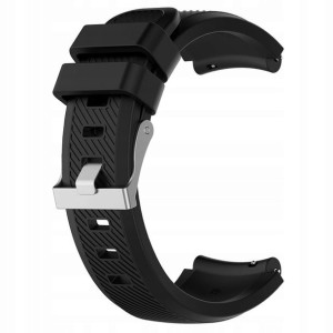Silikonowy pasek 22mm Amazfit GTR 3 /inne/Czarny