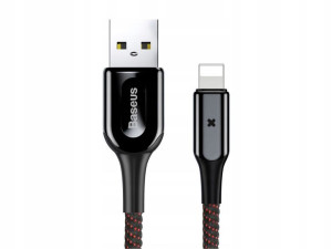Baseus Kabel Lightning 2.4A 1M BLACK CALXD-B01