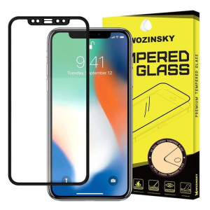 Szkło Hartowane Wozinsky Pro+ 5D iPhone XS/X Czarn