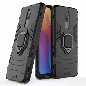 Ring Armor hybrydowe etui Xiaomi Redmi 8A 8 Czarne