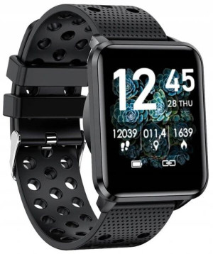 Smartwatch Bemi KIX-M Czarny -Monitoring serca