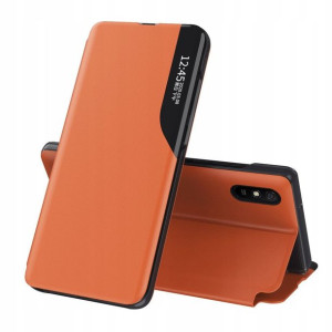 Eco Leather View Case do Xiaomi Redmi 9A Pomarańcz