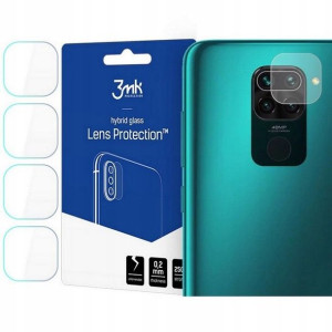Szkło na aparat 3MK 4szt Xiaomi Redmi Note 9