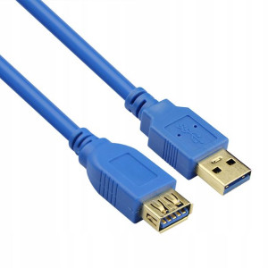 Przedłużacz Kabel USB 3.0 AM-AF 3M MĘS-ŻEŃ M555062