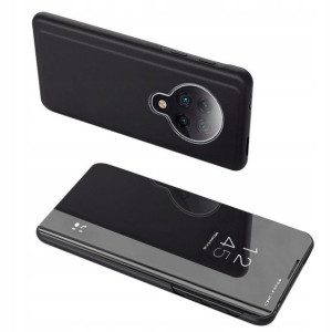 Clear View etui klapka Xiaomi Poco F2 Pro Czarne
