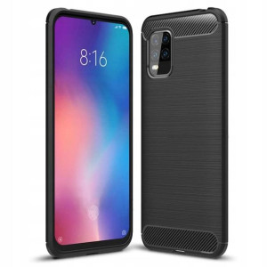 Carbon Case Etui do Xiaomi Mi 10 Lite Czarne