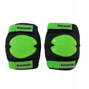 Kawasaki ochraniacze na łokcie i kolana zielone M