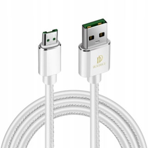 Kabel Dux Ducis K-MAX micro QC3.0 4A 1m Biały