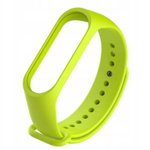 Silikonowa opaska Xiaomi MiBand 3 Zielona