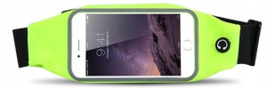 Saszetka na telefon- wodoodporna 4,7" Zielona