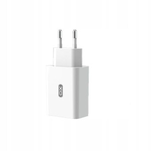 XO ładowarka L36 QC 3.0 USB biała + kabel Lightn