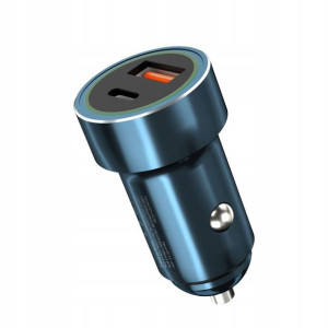 XO ładowarka CC32 PD QC 3.0 20W USB i USB-C Nieb