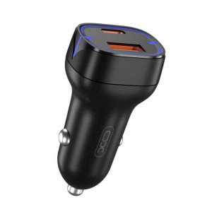 XO ładowarka CC37 QC 3.0 20W 1X USB / USB-C Czarna