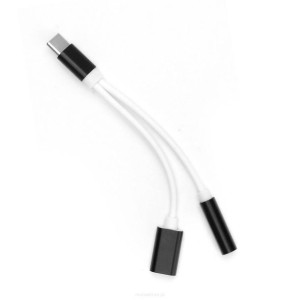 Adapter USB-C - Jack 3.5mm + USB-C