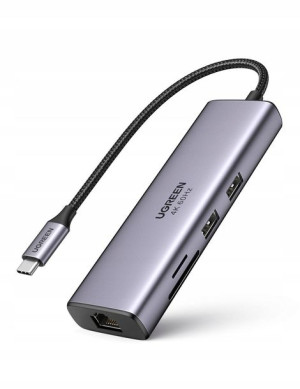 Ugreen Adapter 6w1 UGREEN CM512 Hub USB-C HDMI