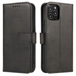 Magnet Case Etui z klapką do Xiaomi 12/12X Czarne