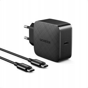 Ugreen ładowarka sieciowa USB-C 65W czarna CD217