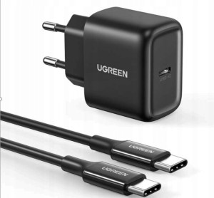 Ugreen ładowarka sieciowa USB-C 25W czarna CD250