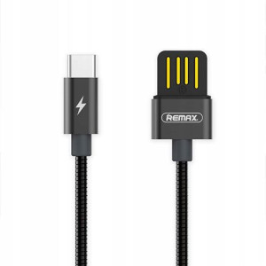 Kabel REMAX Serpent RC-080a metalowy Typ-C 1M Czar