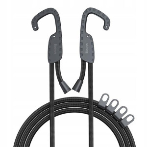 Baseus wielofunkcyjna linka 1,5m czarna ACTLS-01