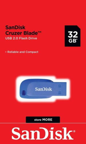 Pendrive SanDisk Cruzer 32GB SDCZ50C-032G-B35BE