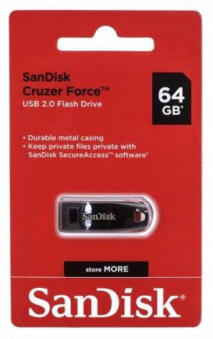 Pendrive SanDisk Cruzer Force SDCZ71-064G-B35 64GB