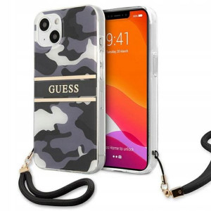 Guess nakładka iPhone 13 Pro Max Camo GUHCP13XKCAB