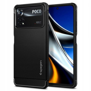 Spigen Rugged Armor Xiaomi Poco X4 Pro 5G Matte Bl
