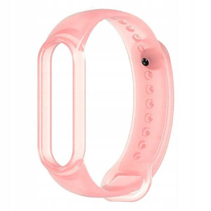 Opaska Xiaomi Mi Band 5 6 Silikonowa Różowa ver 2