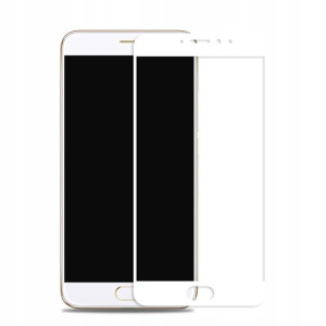 Szkło Hartowane mofi do Meizu Pro 7 Białe
