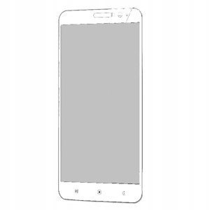 Szkło hartowane MOFI Xiaomi MI MAX Białe