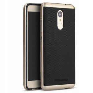 Pokrowiec HYBRYDOWY IPAKY Redmi NOTE 3 Złote