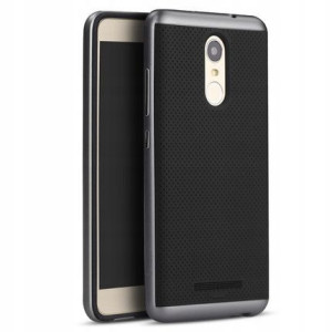 Pokrowiec HYBRYDOWY IPAKY Redmi NOTE 3 Szary