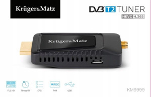 Kruger & Matz DEKODER DVB-T2H.265 HEVC MINI