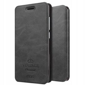 Etui Mofi Vintage z klapką Xiaomi Redmi 6A Czarne