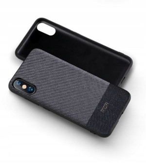 Mofi Gentelman Apple iPhone X Grey Stripe