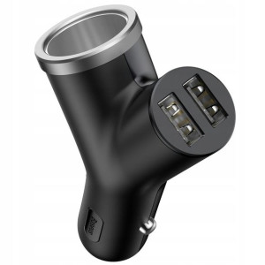 Baseus Y Type Ładowarka Sam 2xUSB 3.4A CCALL-YX01