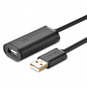 Ugreen przedłużacz USB 2.0 10m Czarny 10321