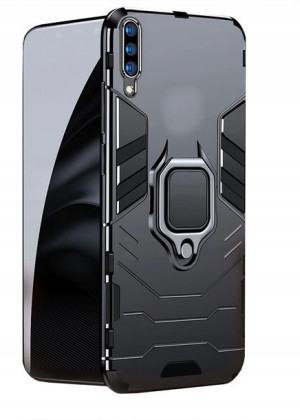 Rugged Ring Armor Pancerne Xiaomi Mi 9 SE Czarne